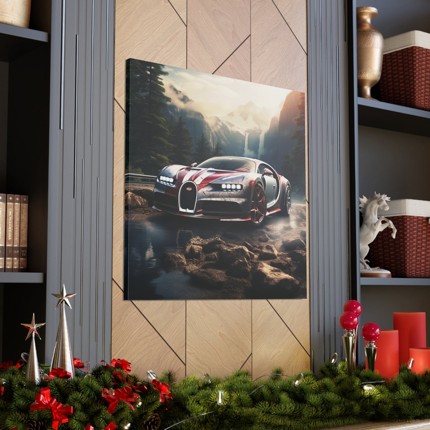 Canvas Gallery Wraps Bugatti Waterfall 4