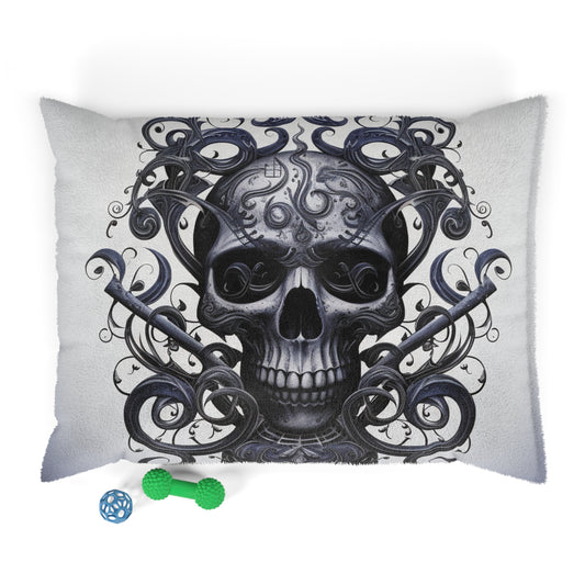 Pet Bed Skull Treble Clef 1