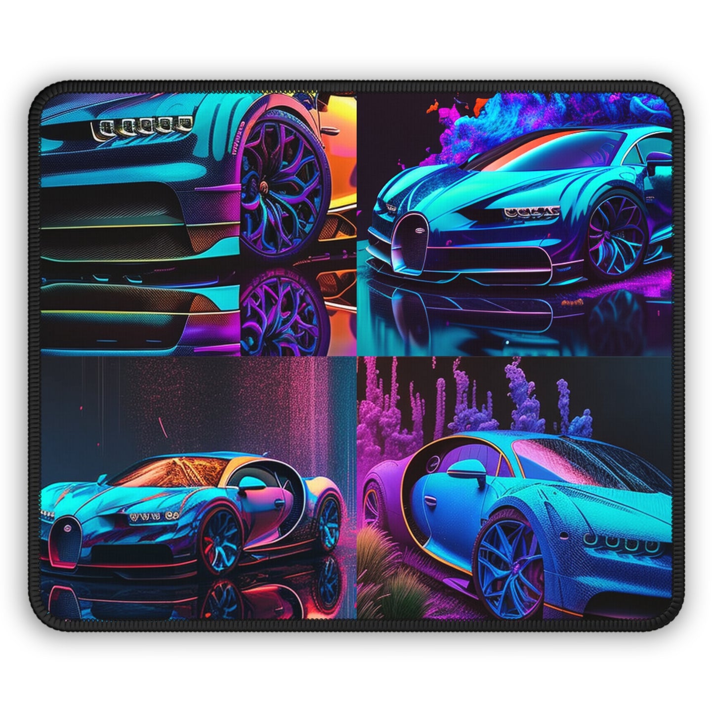 Gaming Mouse Pad  Bugatti Neon Chiron 5