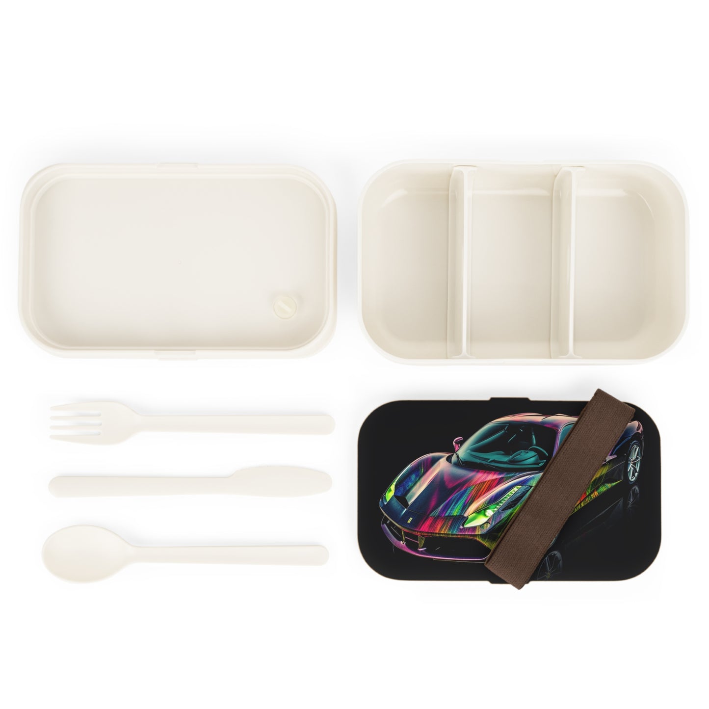 Bento Lunch Box Ferrari Color 3