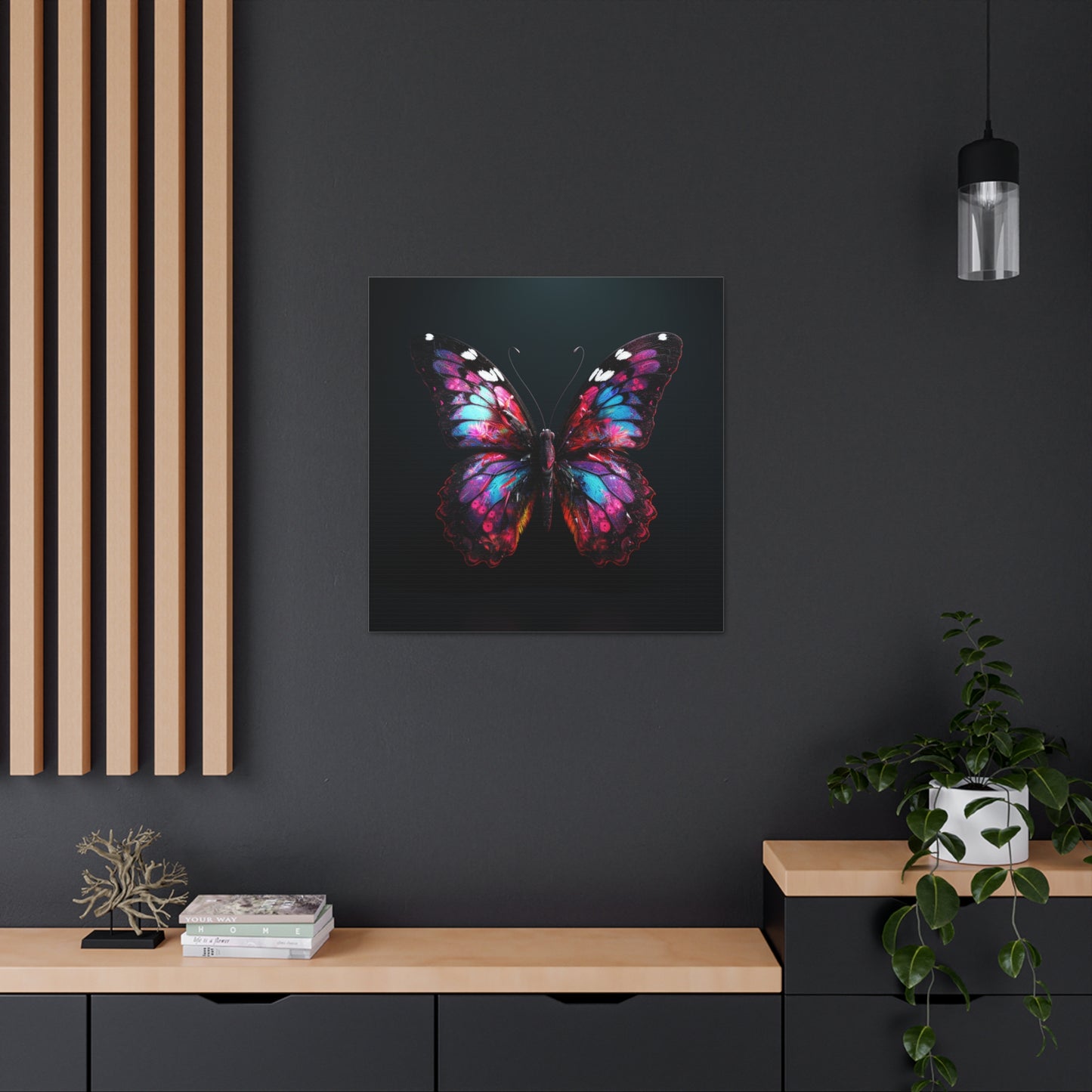 Canvas Gallery Wraps Hyper Butterfly Real