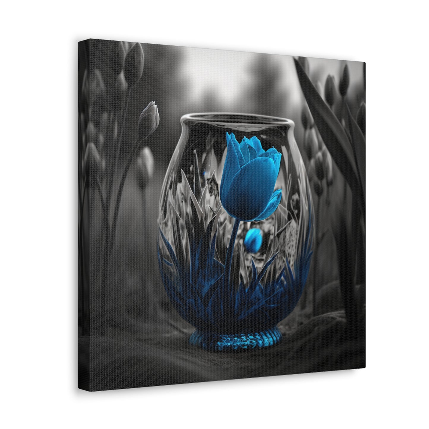 Canvas Gallery Wraps Tulip Blue 6