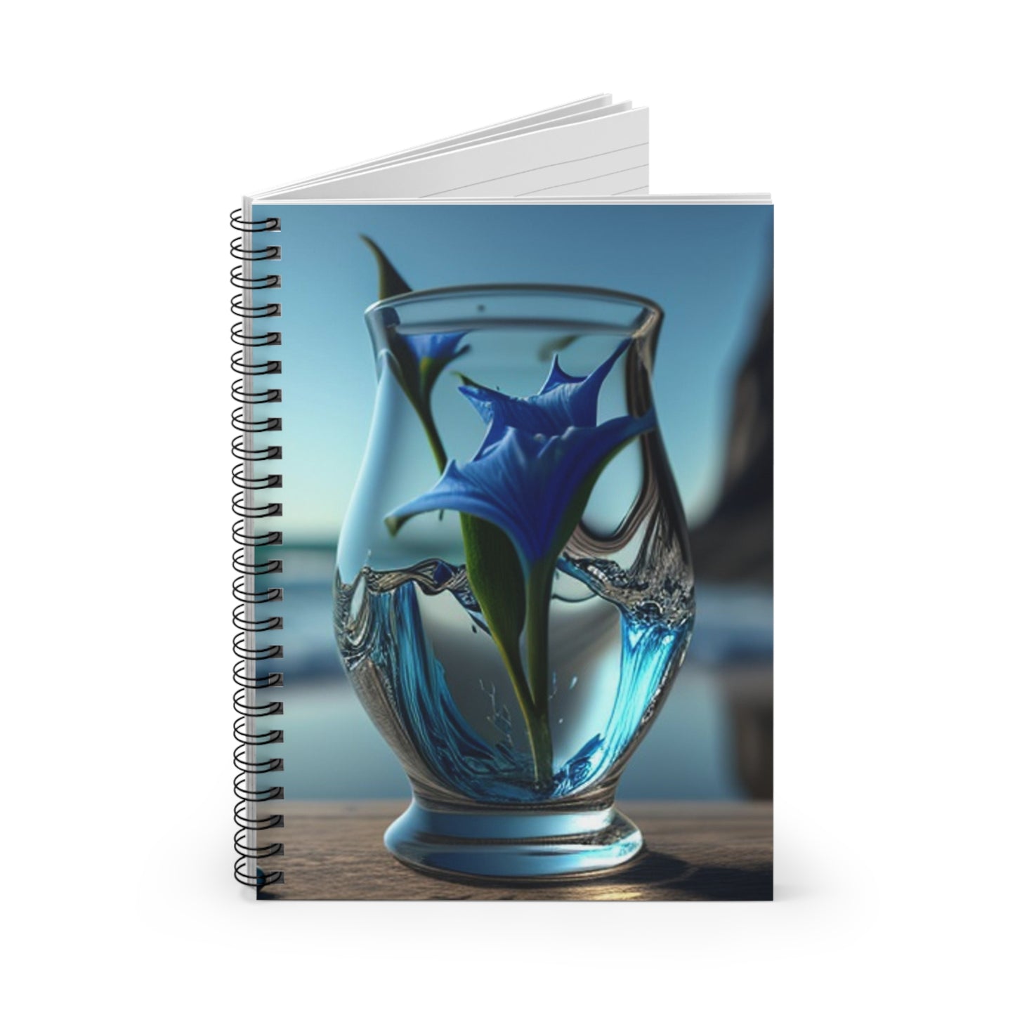 Spiral Notebook - Ruled Line The Bluebell 2