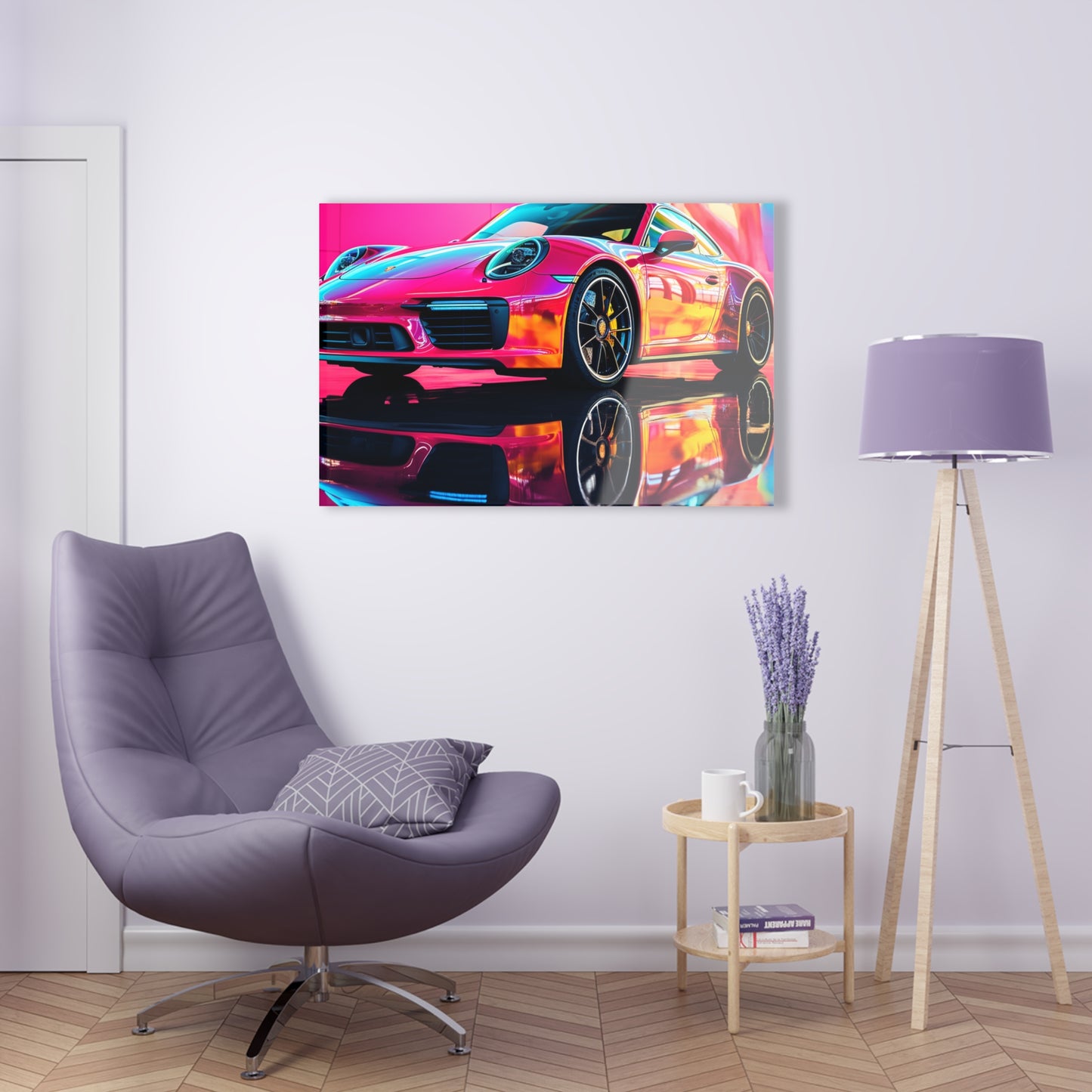 Acrylic Prints Macro Porsche 4