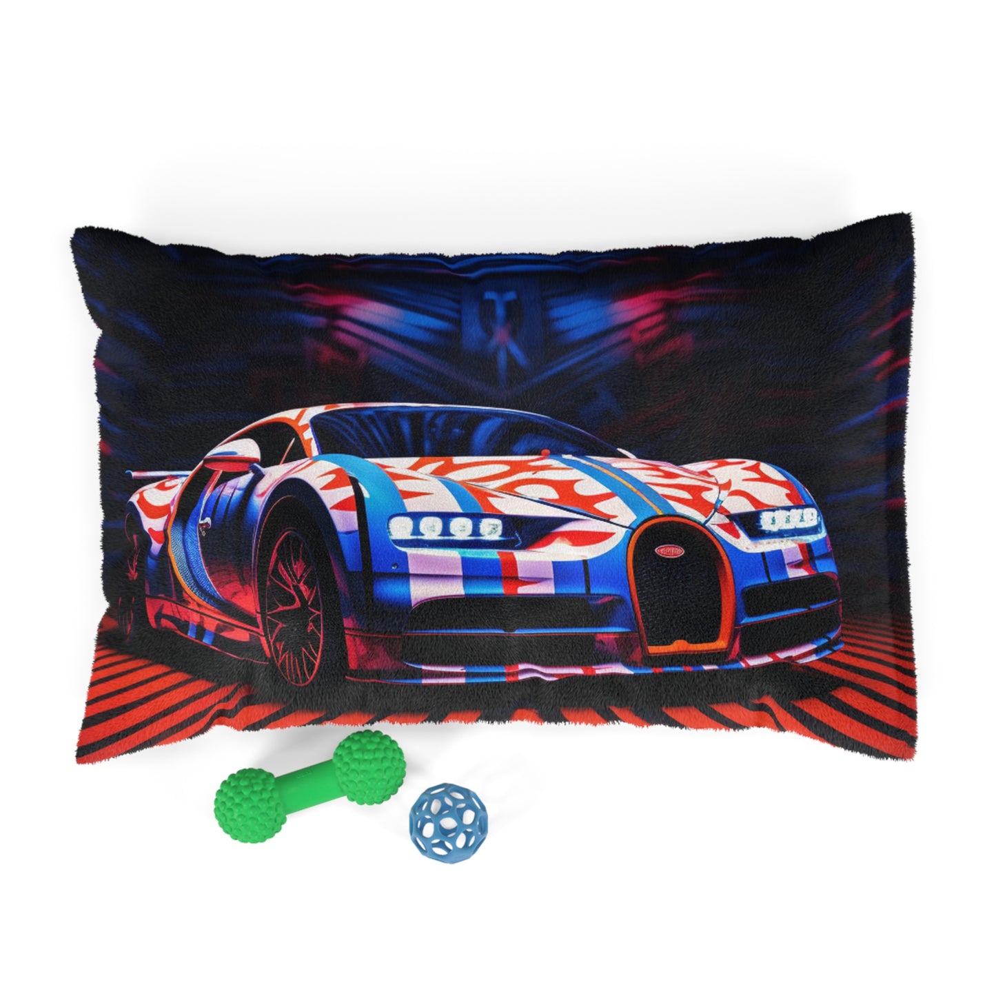 Pet Bed Macro Bugatti American Flag 1