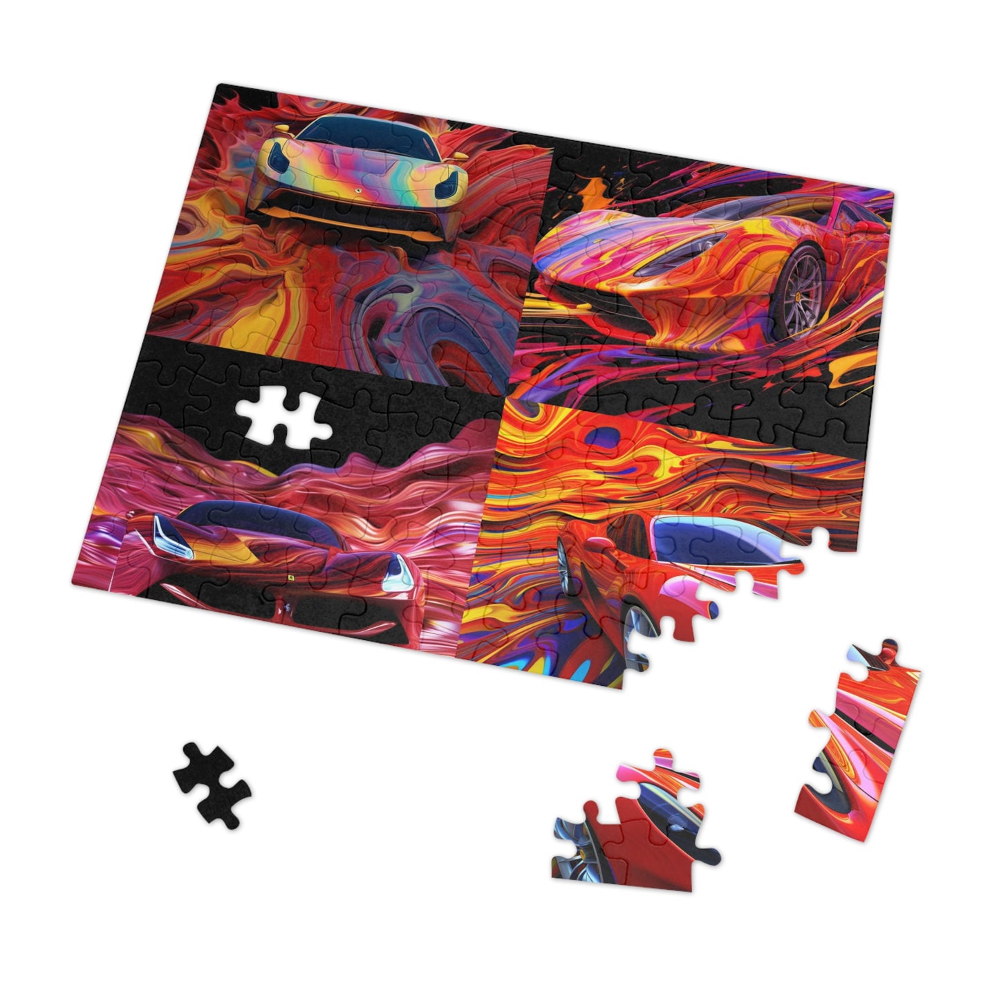 Jigsaw Puzzle (30, 110, 252, 500,1000-Piece) Ferrari Water Fusion 5