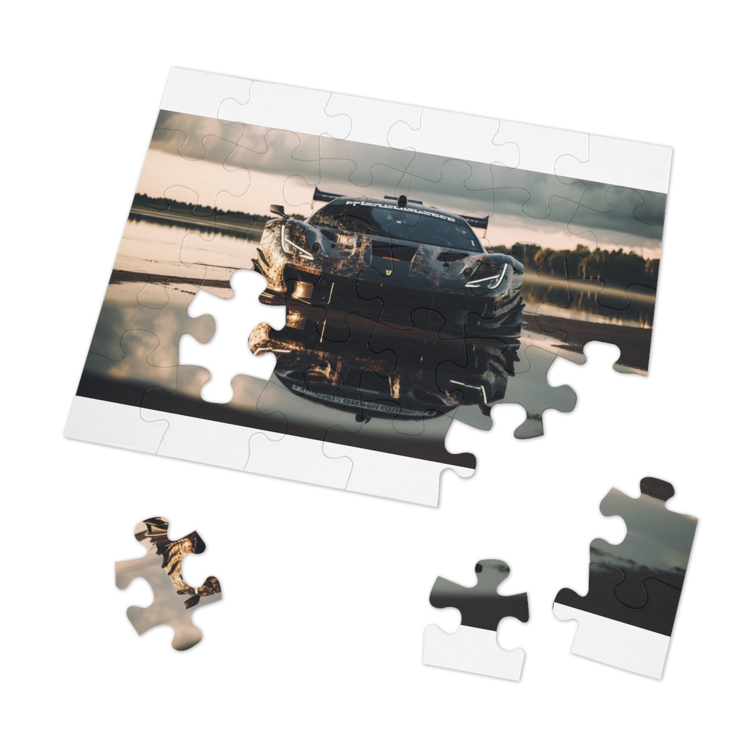 Jigsaw Puzzle (30, 110, 252, 500,1000-Piece) Ferrari Lake 3