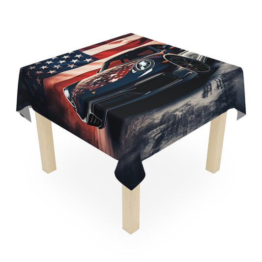 Tablecloth Abstract American Flag Background Porsche 2