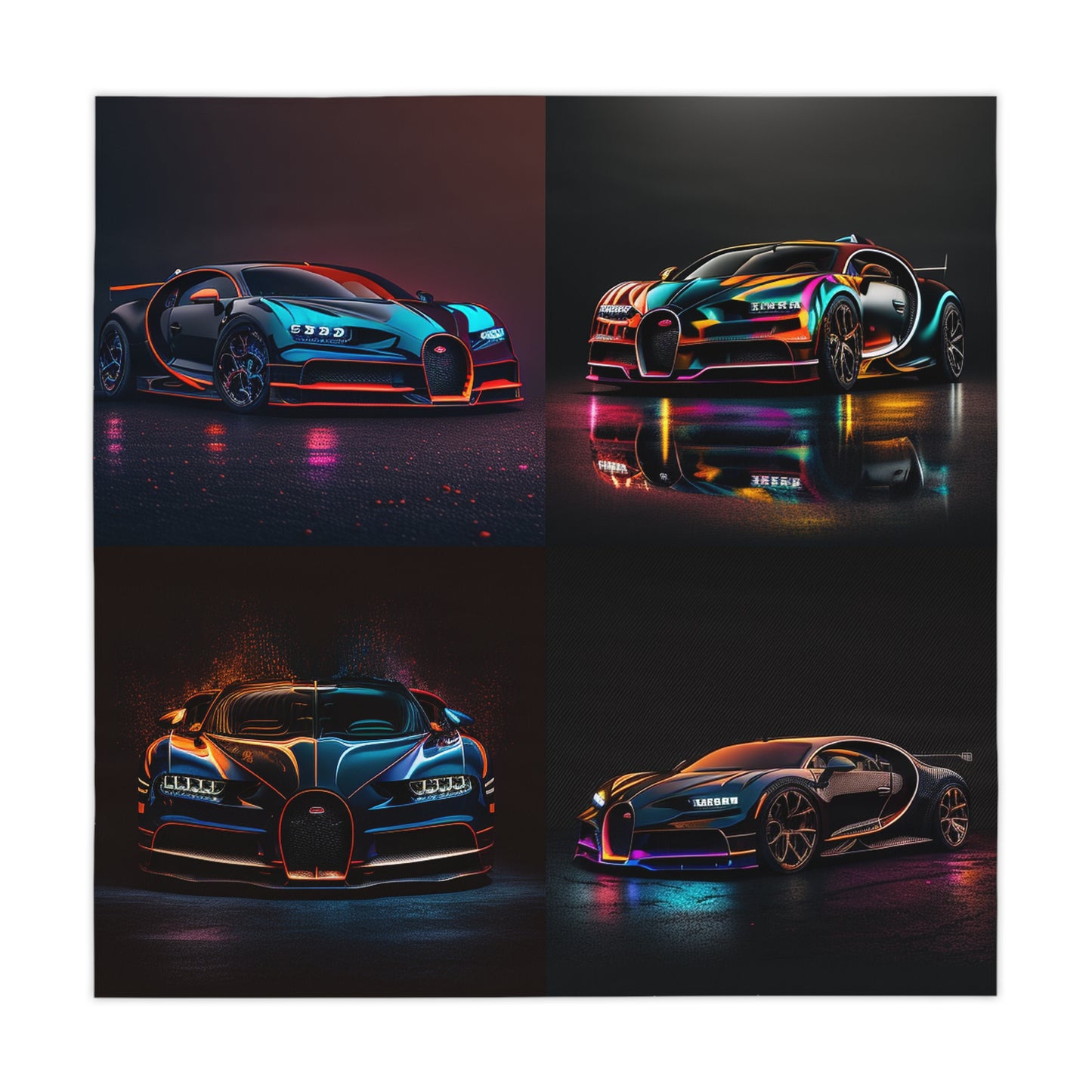 Tablecloth Bugatti Chiron Super 5