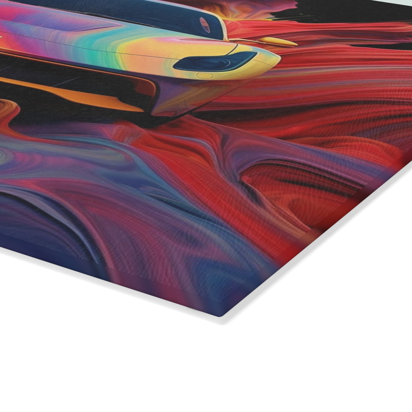 Glass Cutting Board Ferrari Water Fusion 1