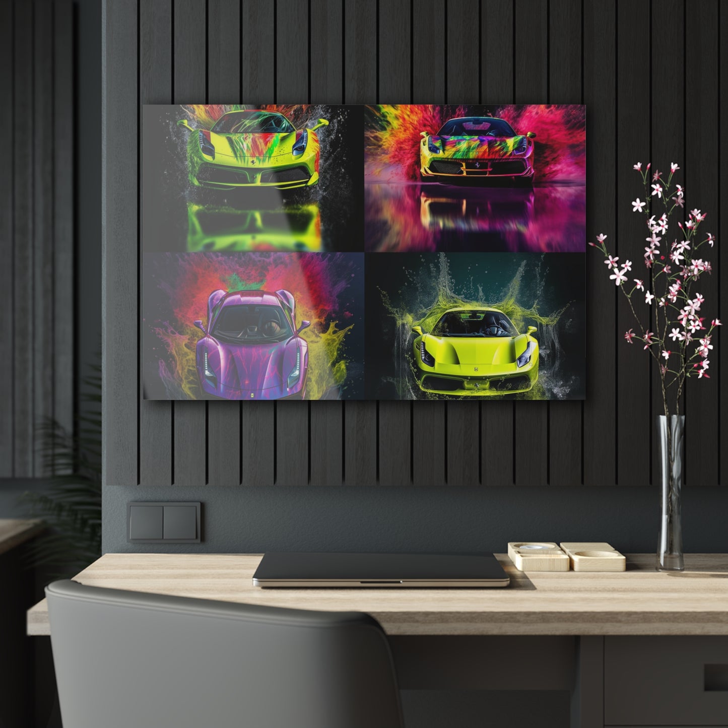 Acrylic Prints Farrari Water 5