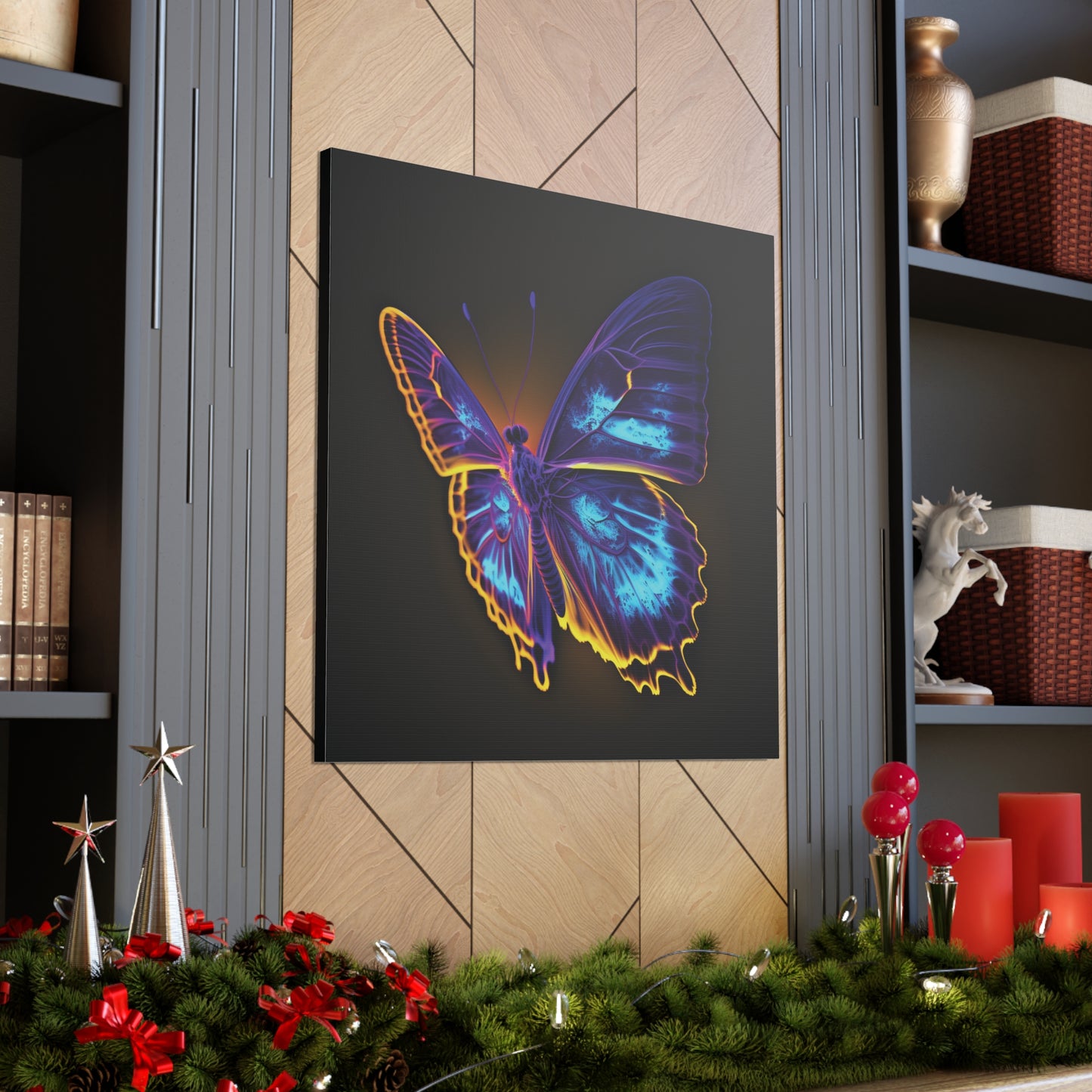 Canvas Gallery Wraps Thermal Butterfly 4