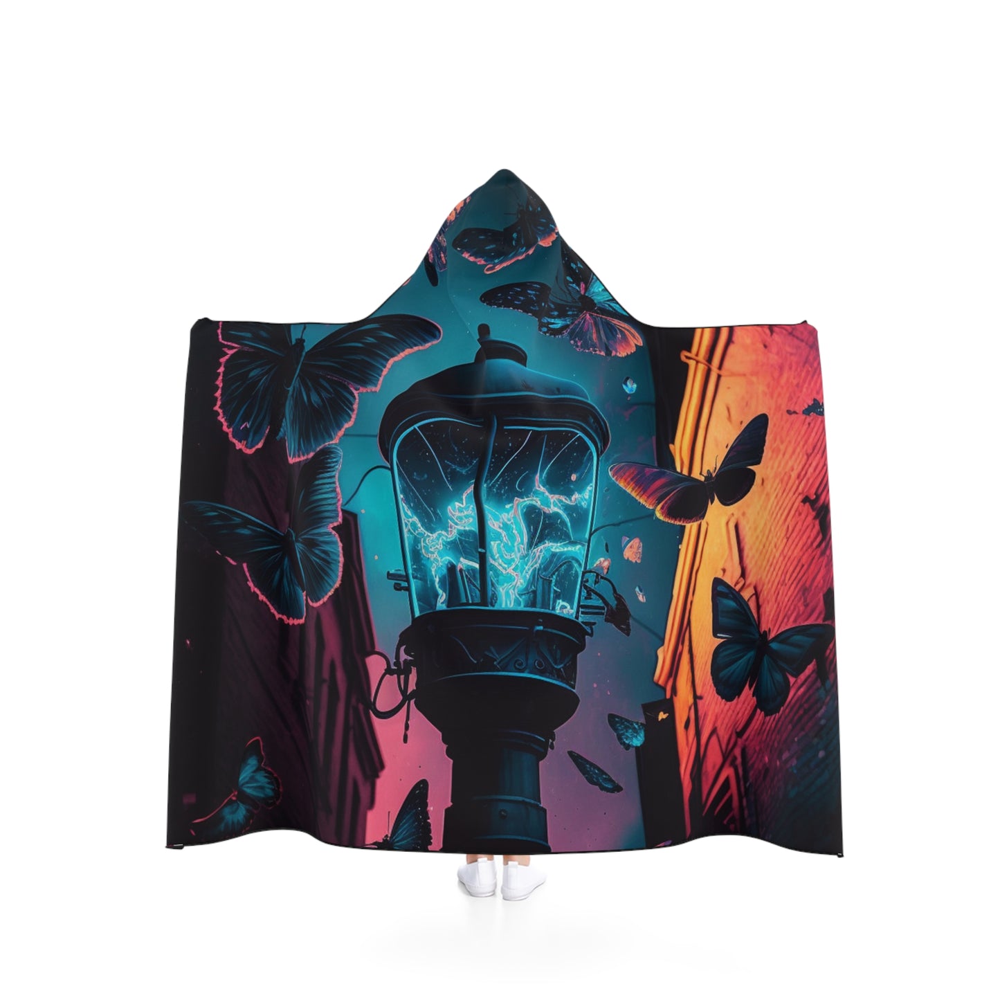 Hooded Blanket Street Light Butterfly 2