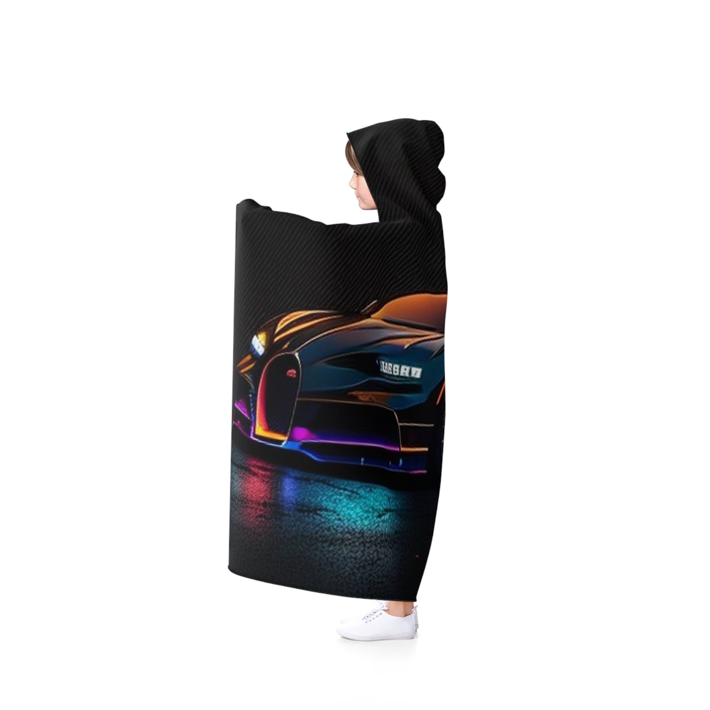Hooded Blanket Bugatti Chiron Super 4
