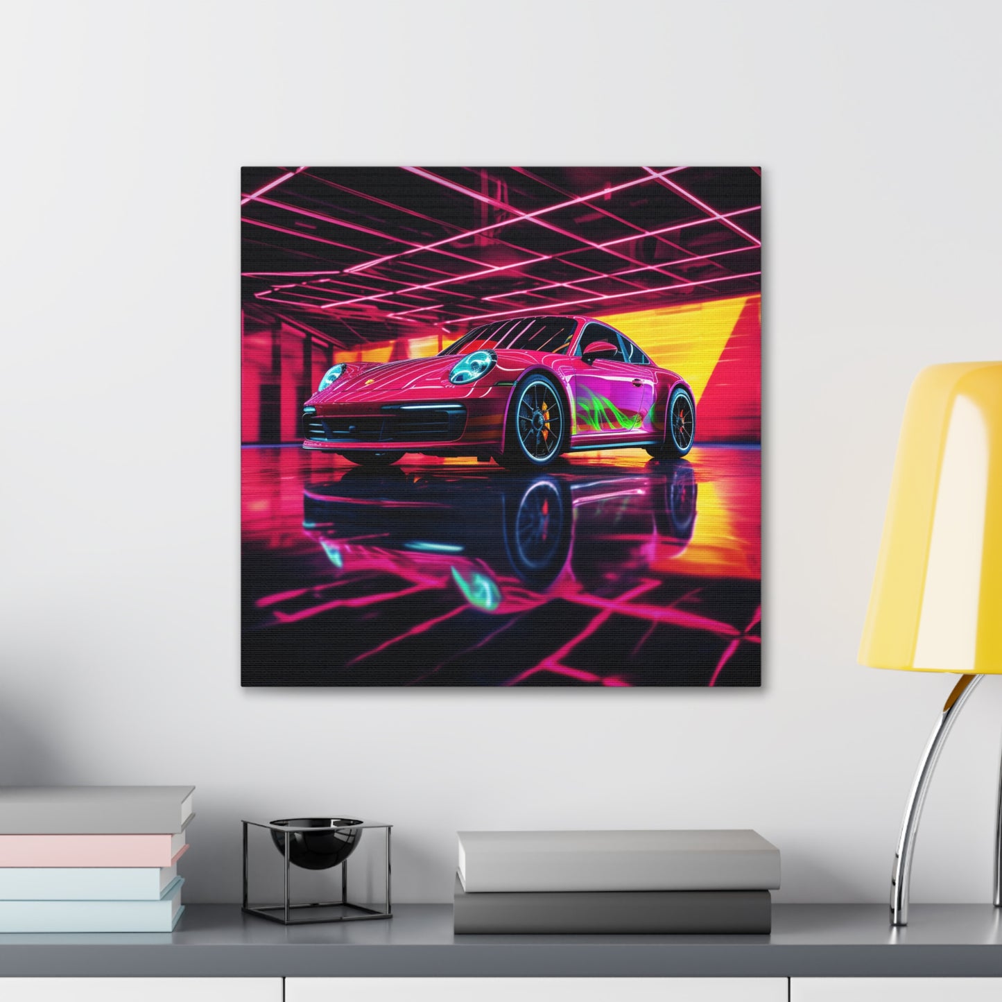 Canvas Gallery Wraps Macro Porsche 3