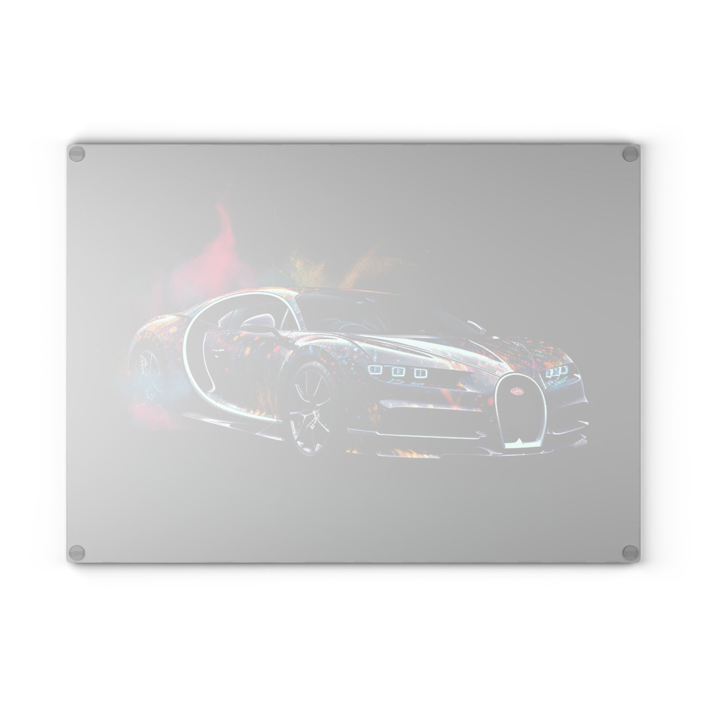 Glass Cutting Board Hyper Bugatti 4