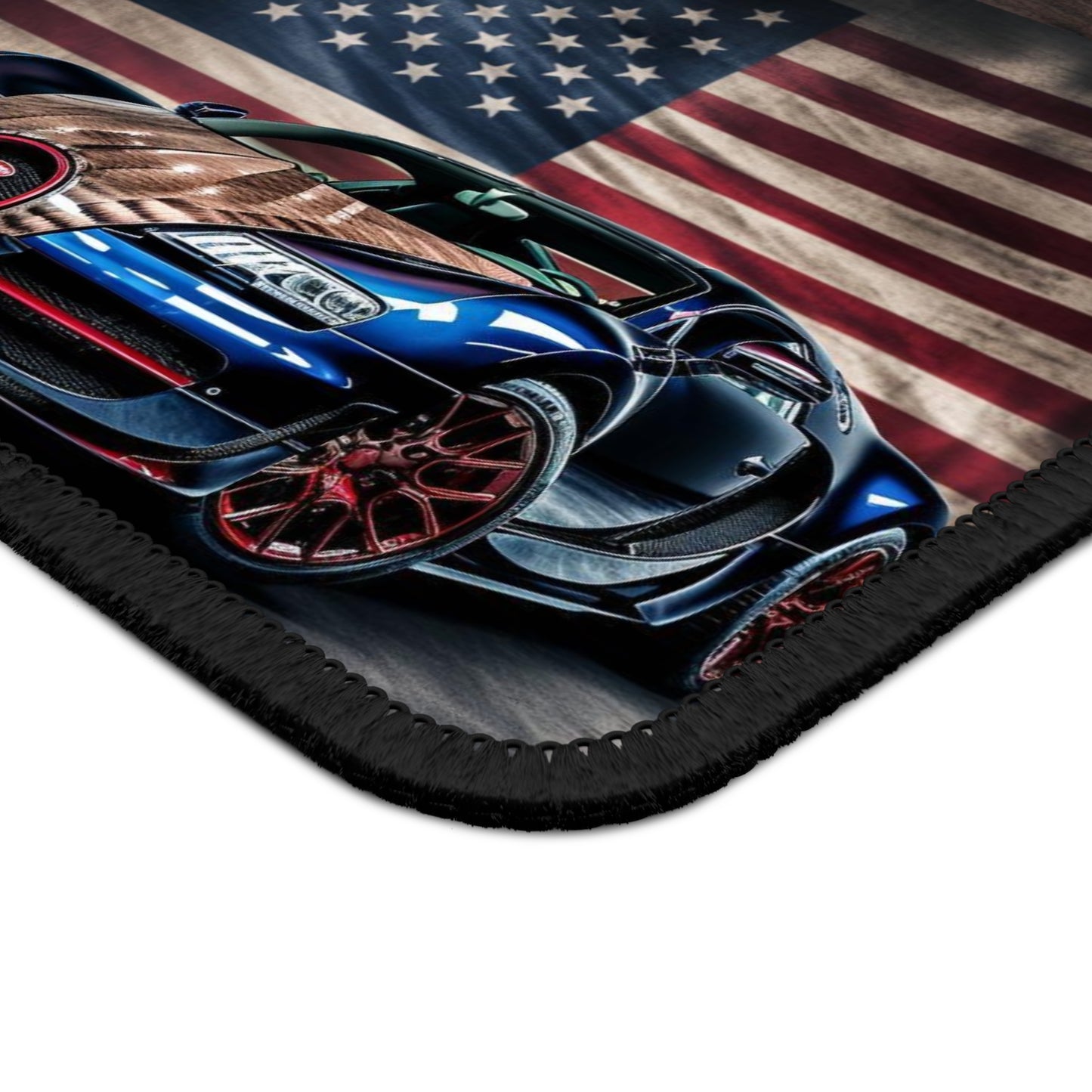 Gaming Mouse Pad  Bugatti American Flag 5