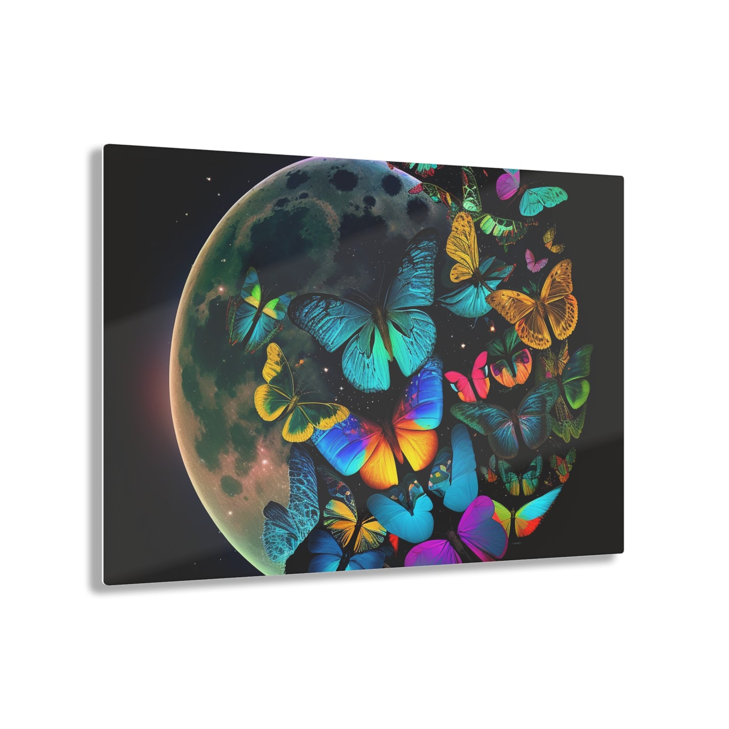 Acrylic Prints Moon Butterfly 2