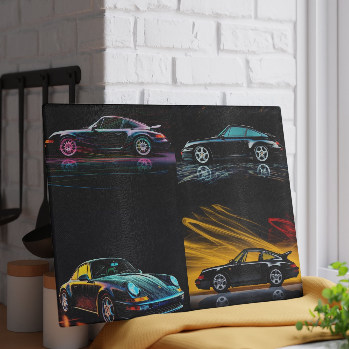 Glass Cutting Board Porsche 933 5