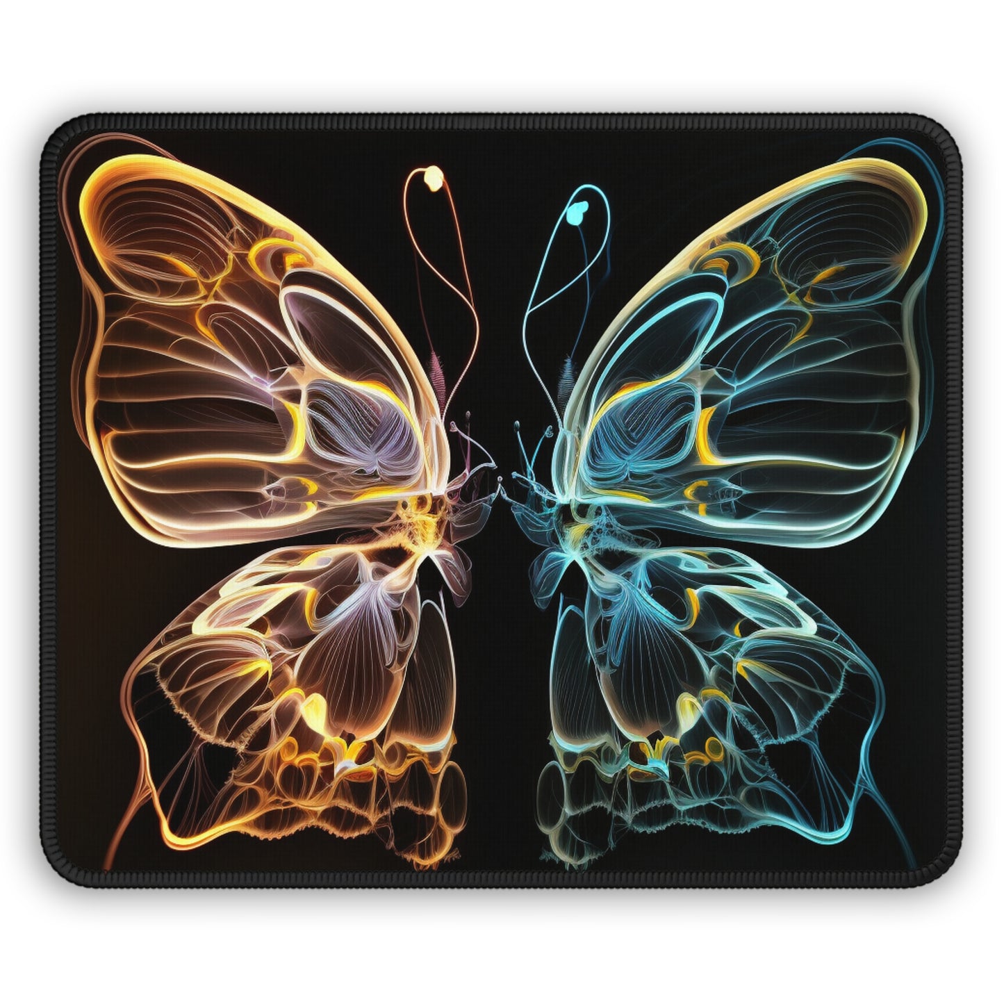 Gaming Mouse Pad  Neon Glo Butterfly 3