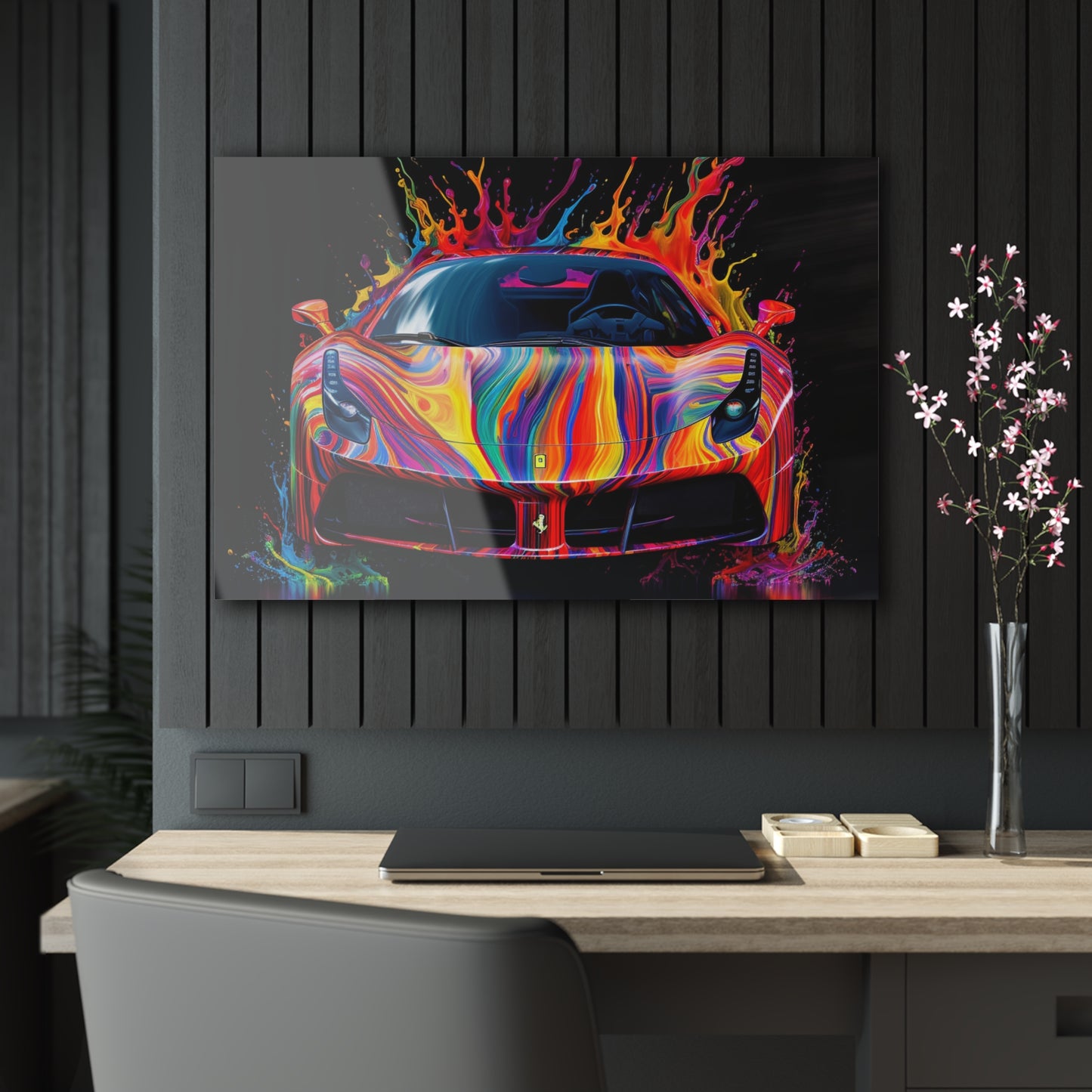 Acrylic Prints Ferrari Fusion Water 4