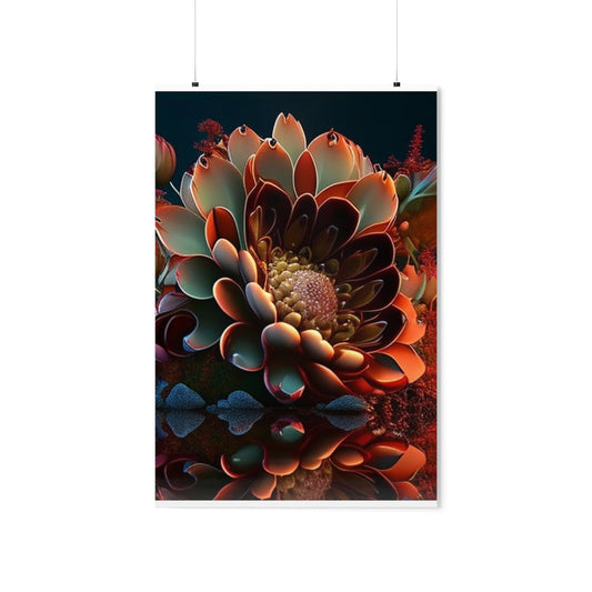 Premium Matte Vertical Posters Flower Arangment 4