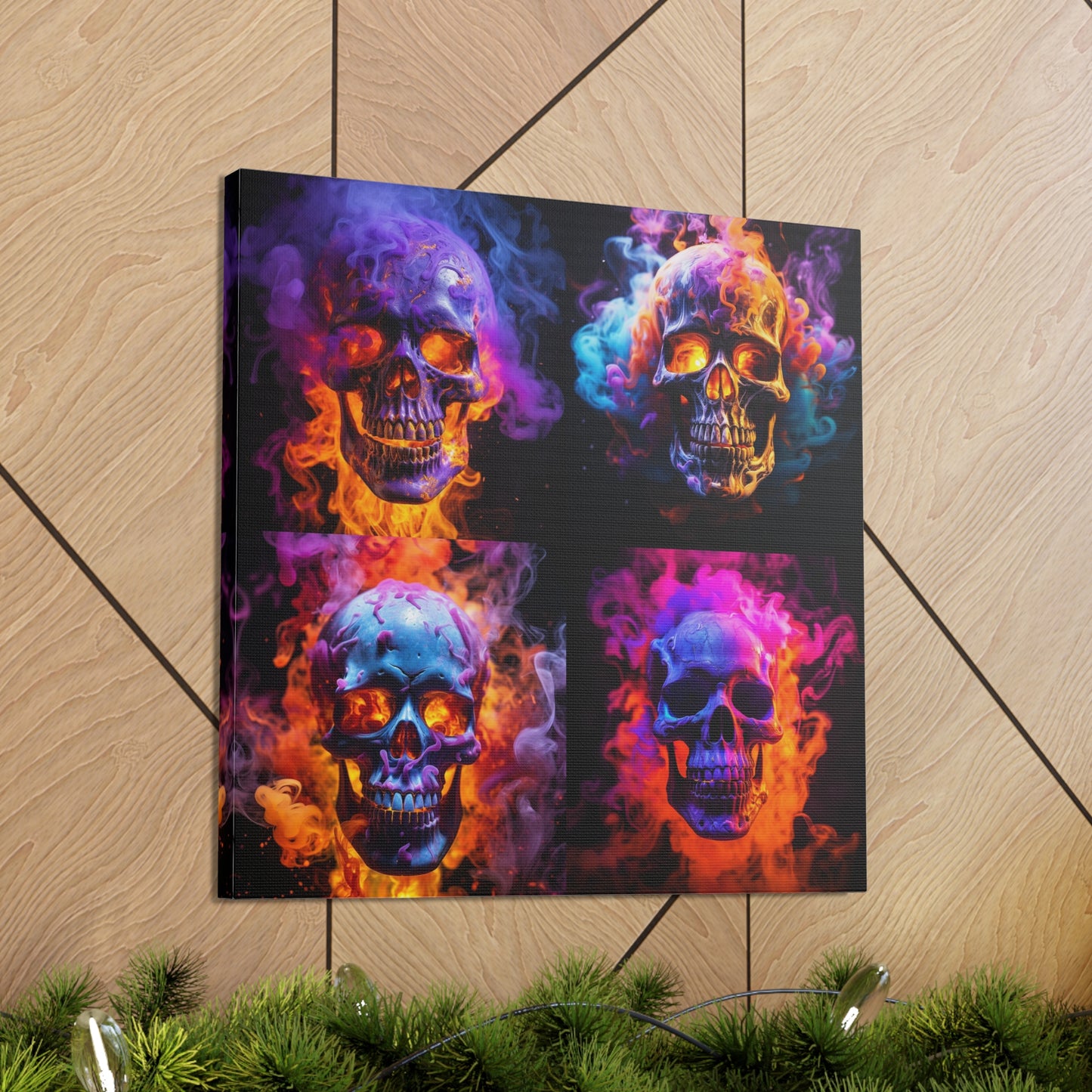 Canvas Gallery Wraps Macro Skull 5