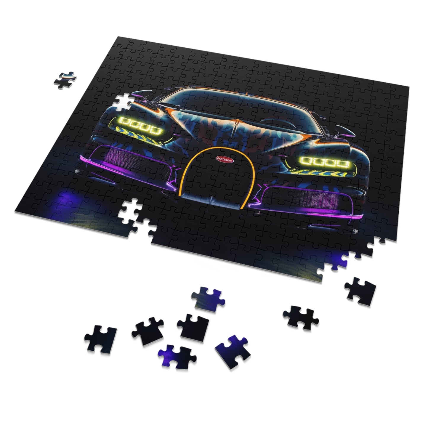 Jigsaw Puzzle (30, 110, 252, 500,1000-Piece) Hyper Bugatti Chiron 3