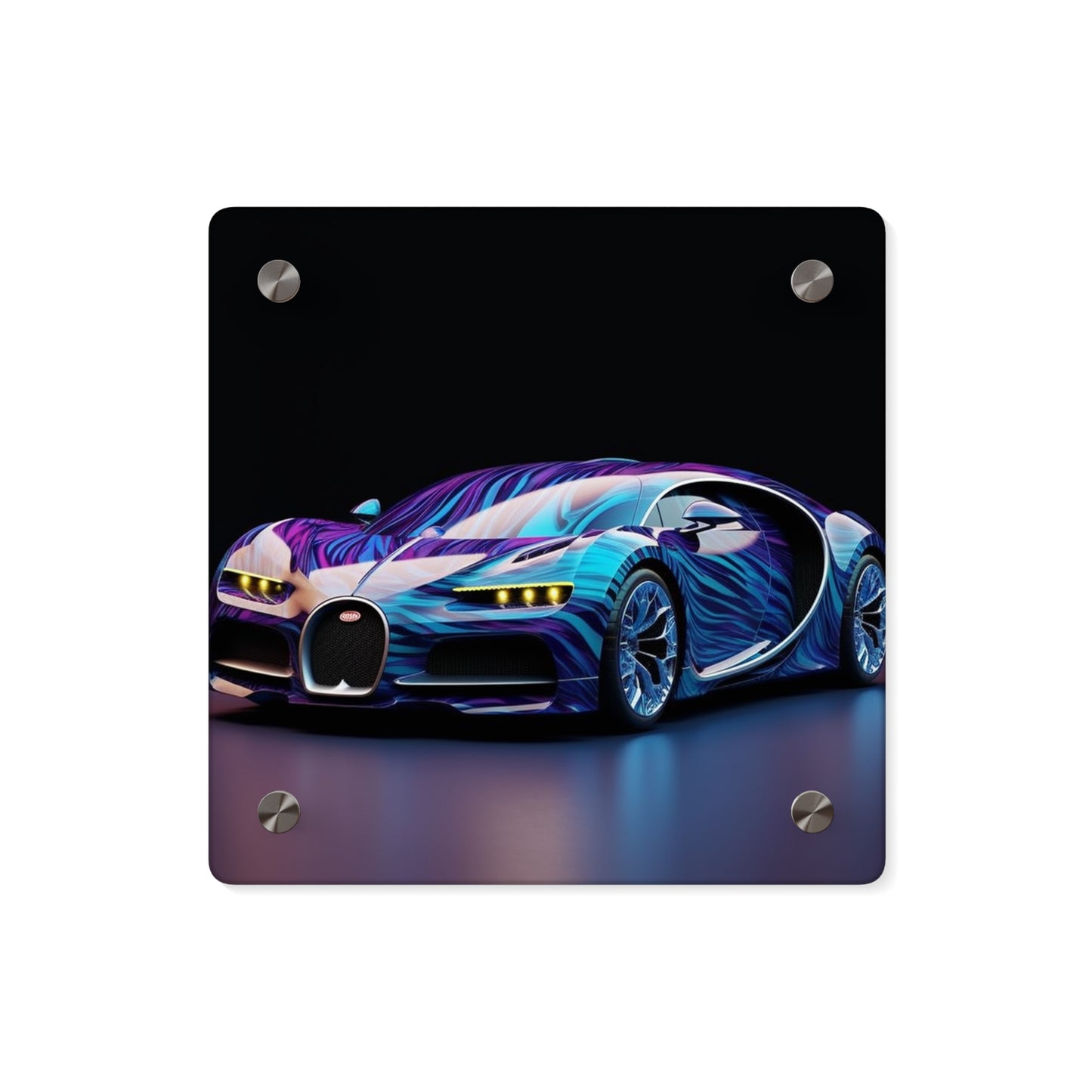 Acrylic Wall Art Panels Bugatti Abstract Flair 3