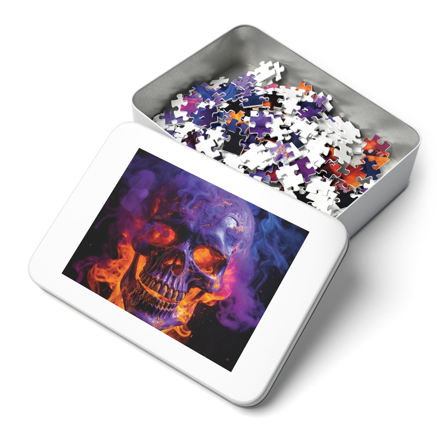 Jigsaw Puzzle (30, 110, 252, 500,1000-Piece) Macro Skull 1