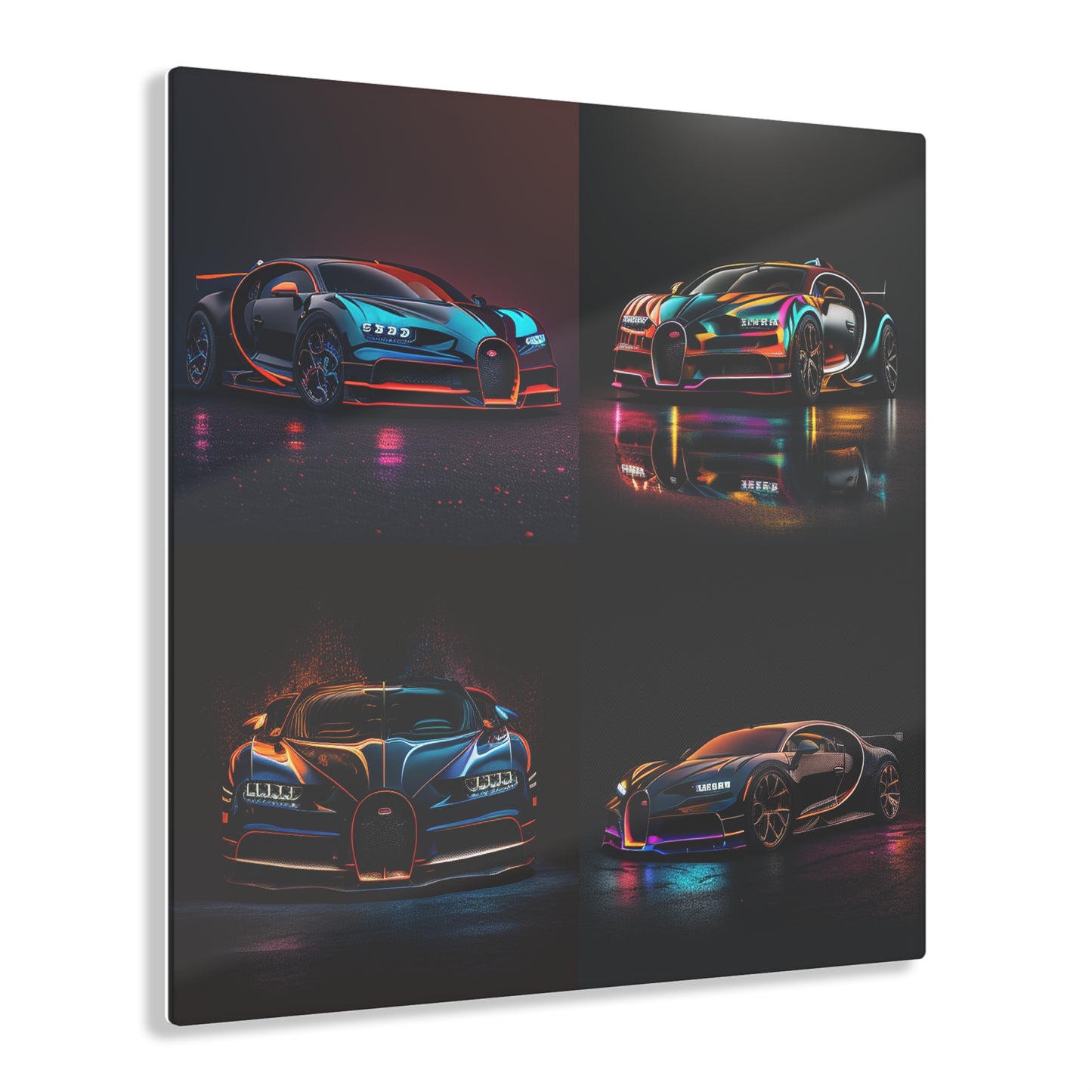 Acrylic Prints Bugatti Chiron Super 5