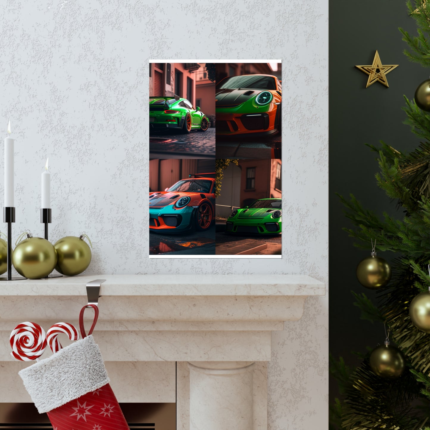 Premium Matte Vertical Posters porsche 911 gt3 5