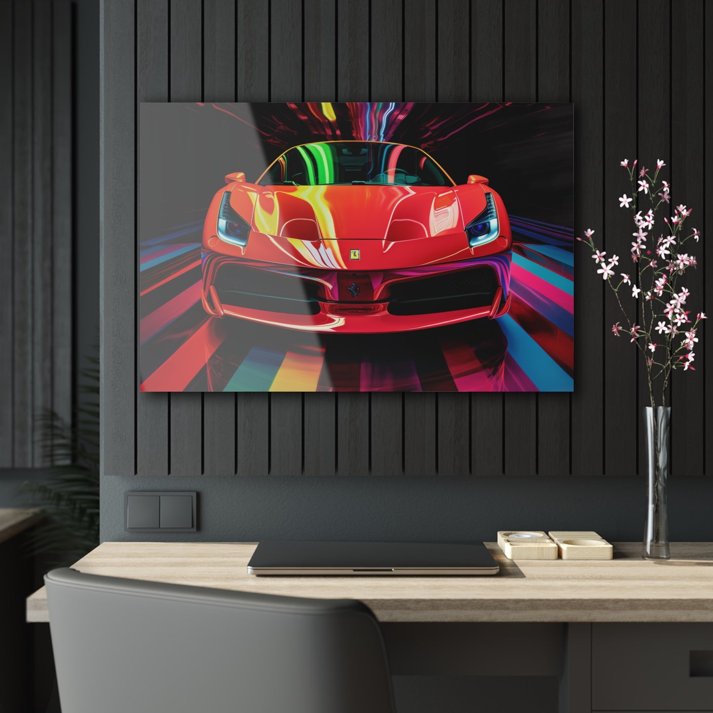 Acrylic Prints Ferrari Flair Macro 3