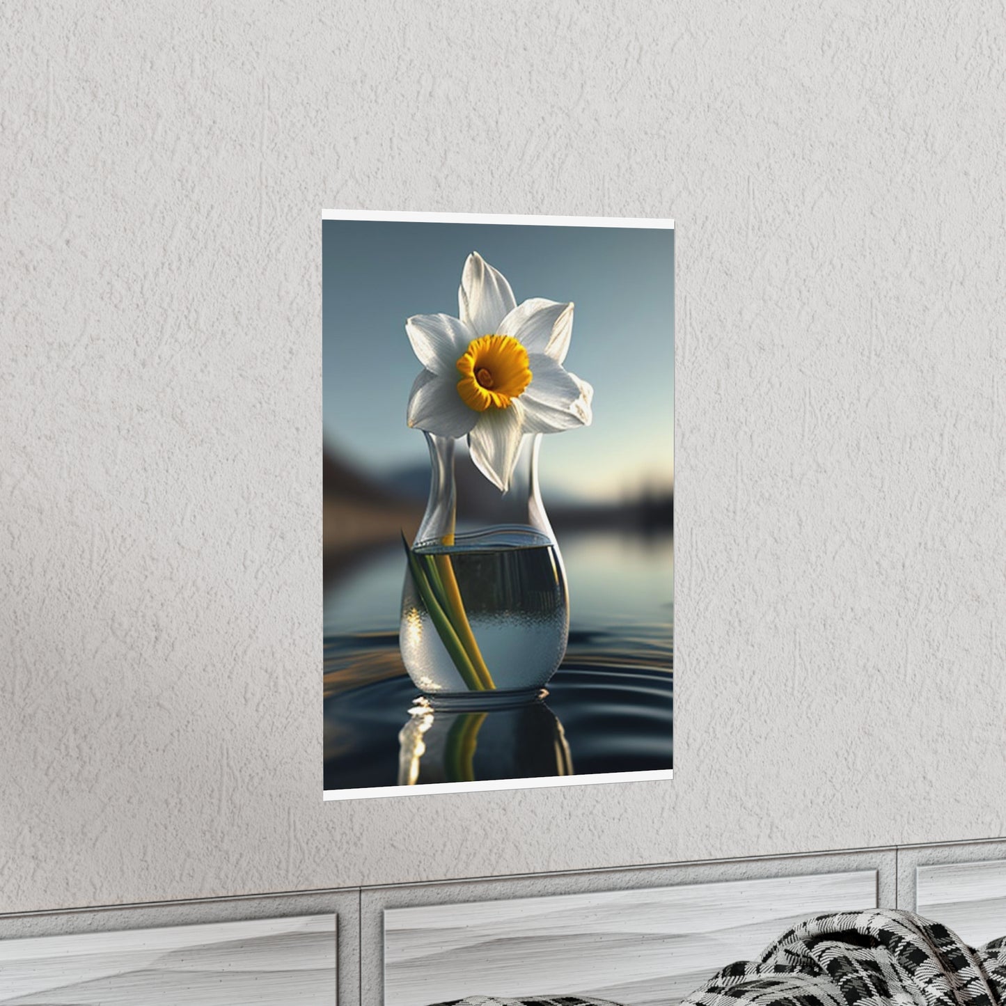 Premium Matte Vertical Posters Daffodil 3