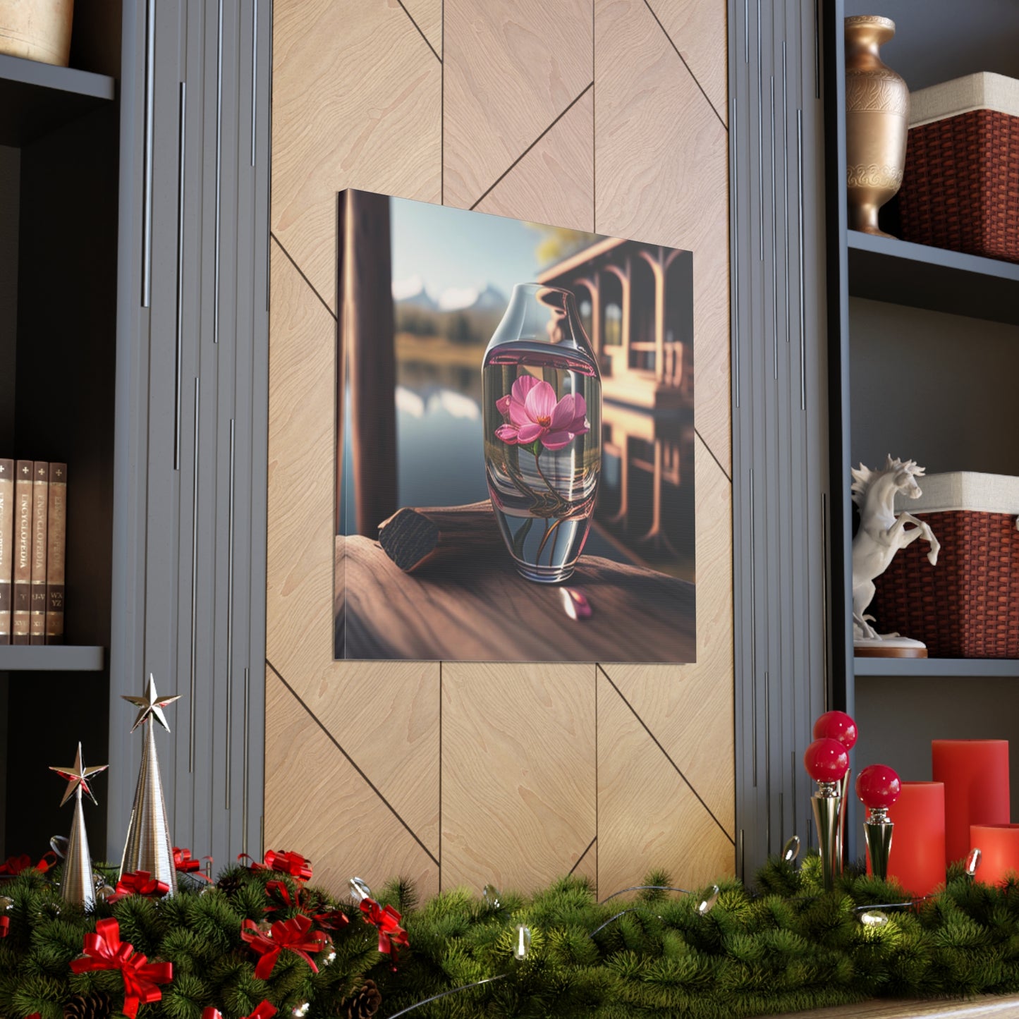 Canvas Gallery Wraps Pink Magnolia 3