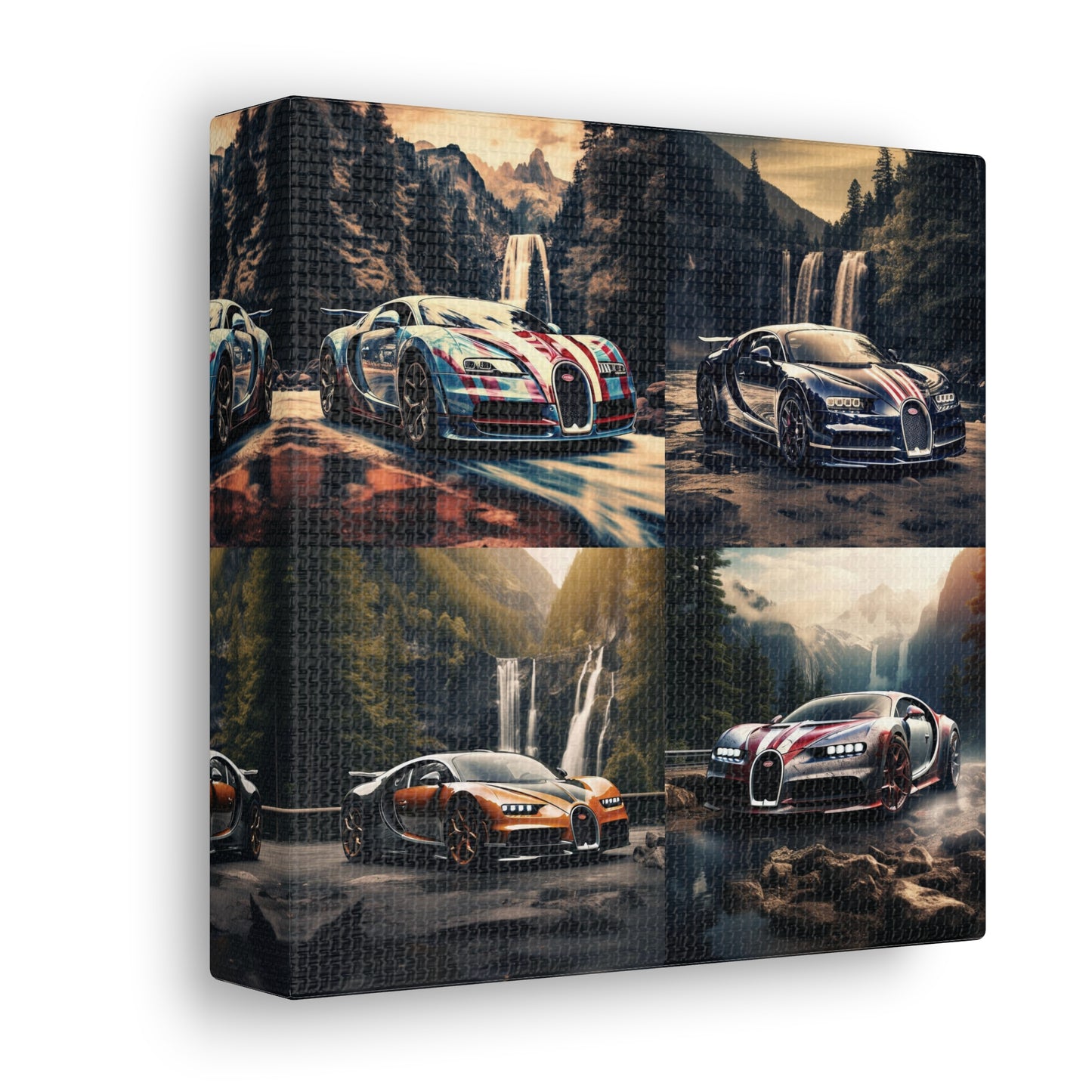 Canvas Gallery Wraps Bugatti Waterfall 5