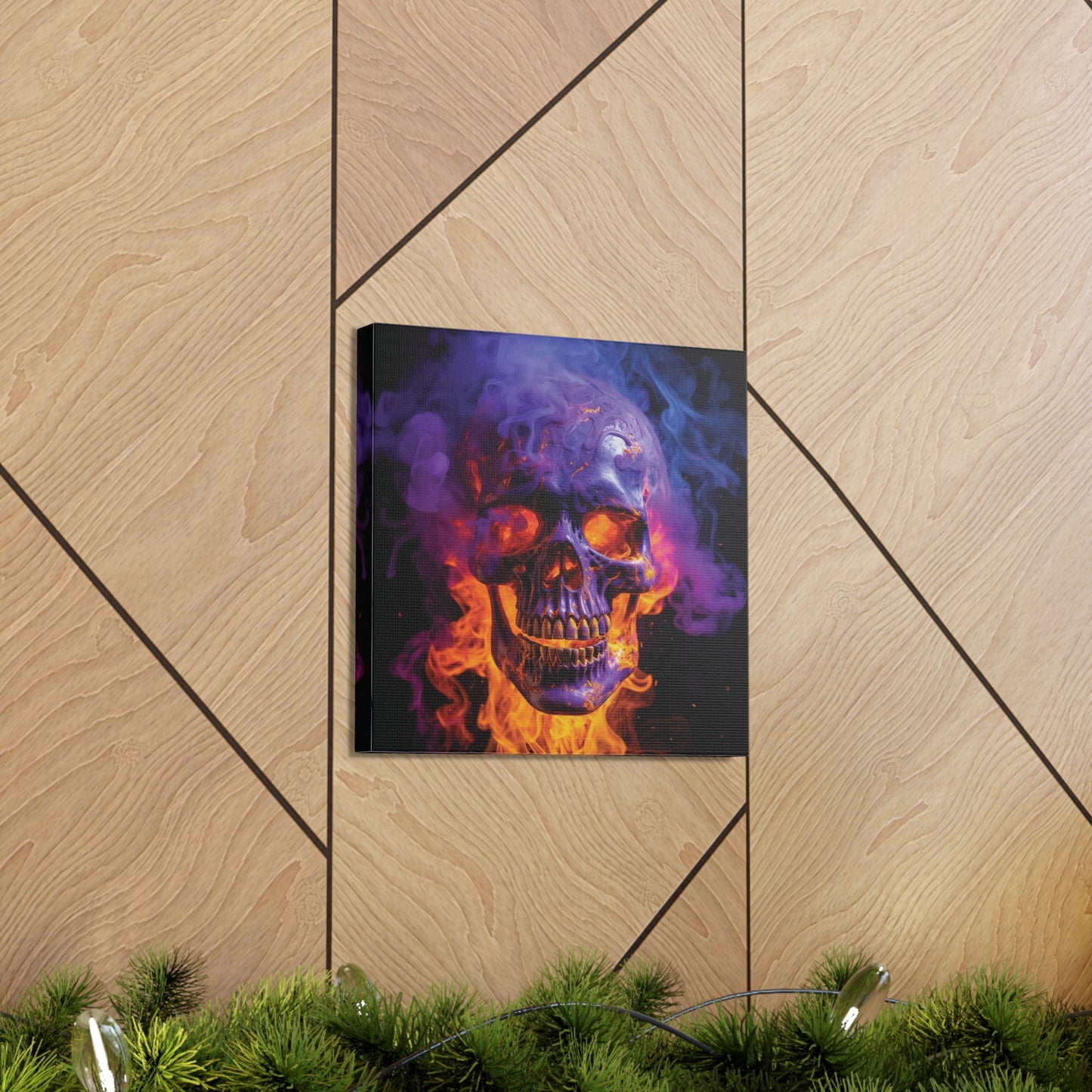 Canvas Gallery Wraps Macro Skull 1