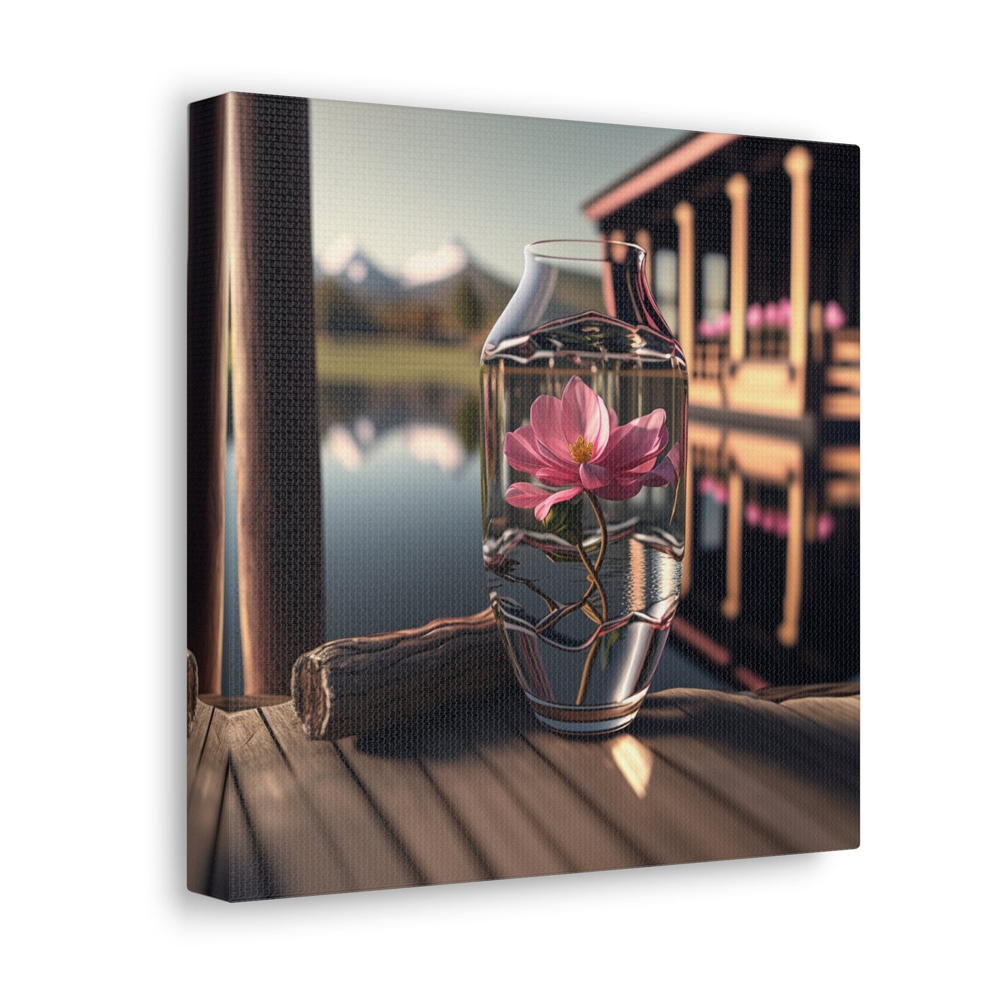 Canvas Gallery Wraps Pink Magnolia 1