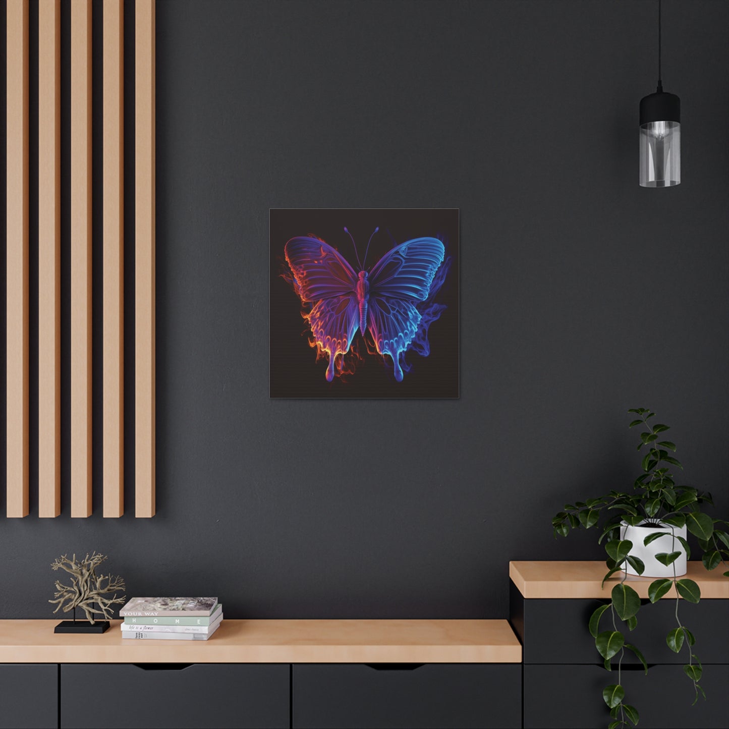 Canvas Gallery Wraps Thermal Butterfly 1