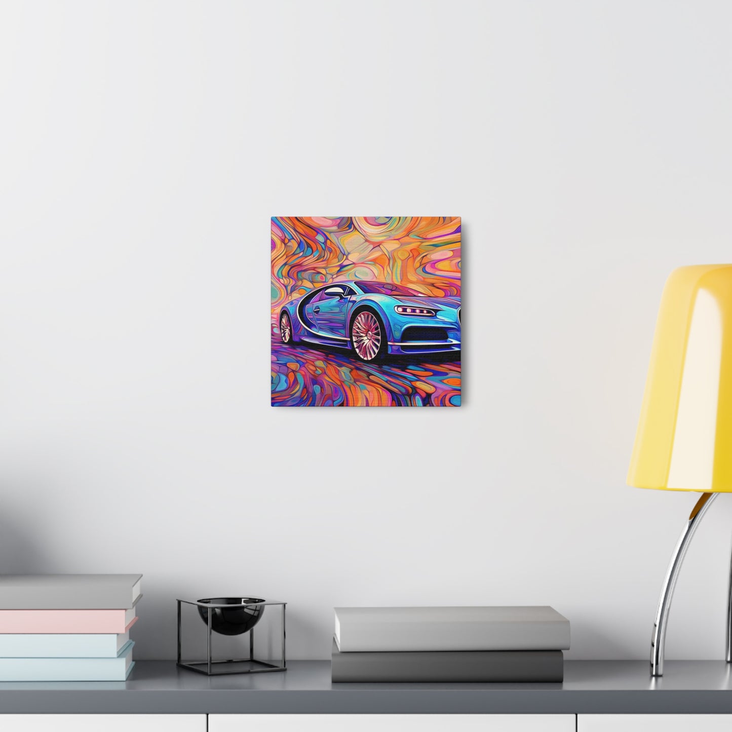 Canvas Gallery Wraps Bugatti Abstract Concept 3