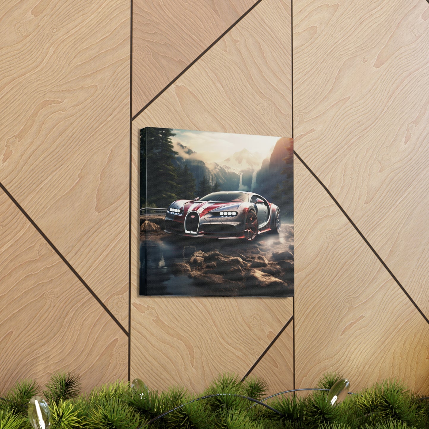 Canvas Gallery Wraps Bugatti Waterfall 4