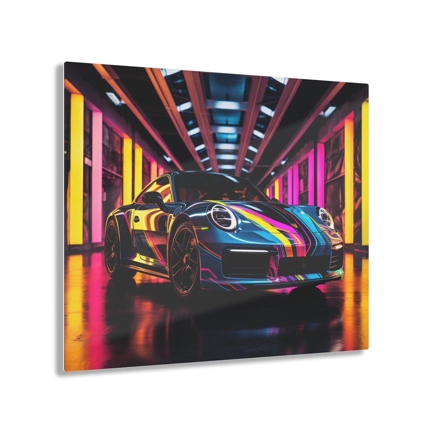 Acrylic Prints Macro Porsche 1