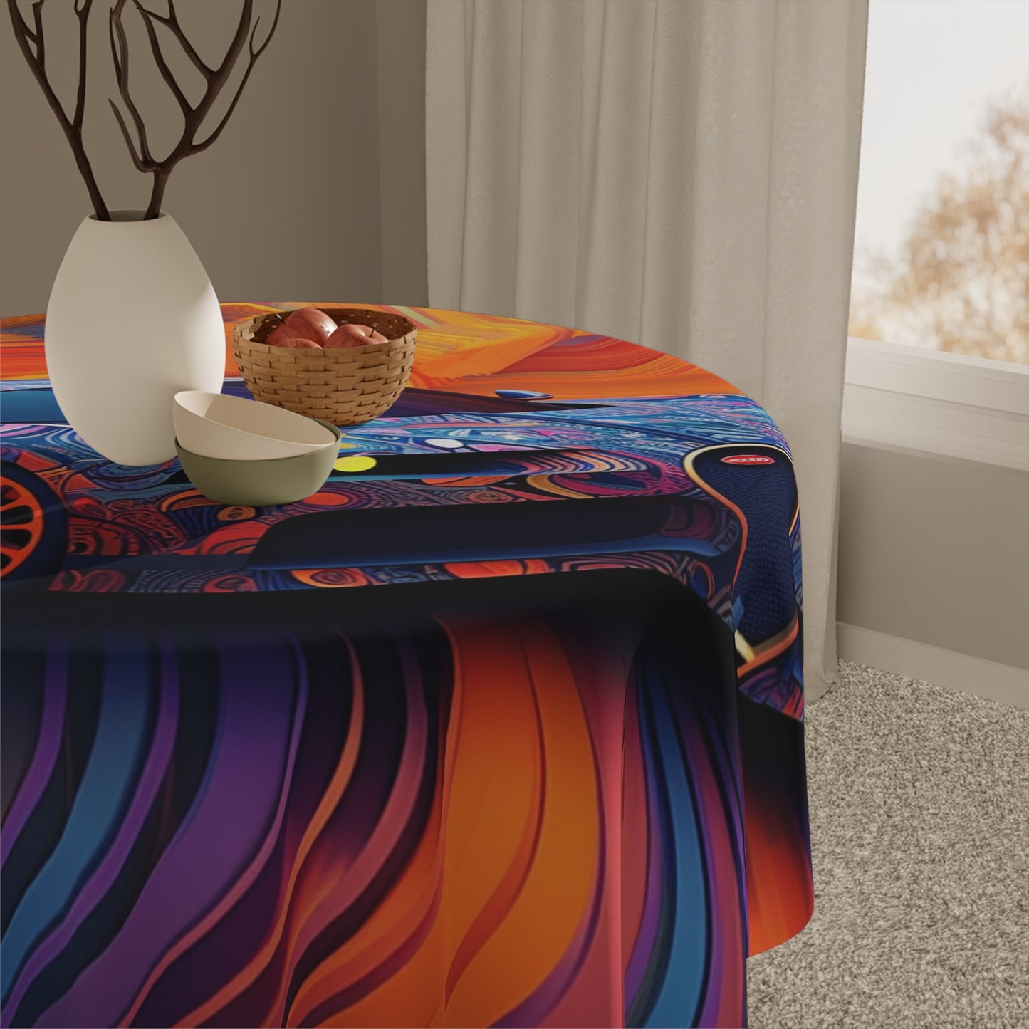 Tablecloth Bugatti Abstract Concept 4