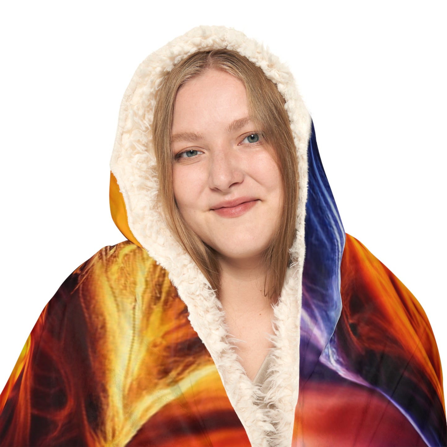 Snuggle Hooded Blanket Macro Skull 2