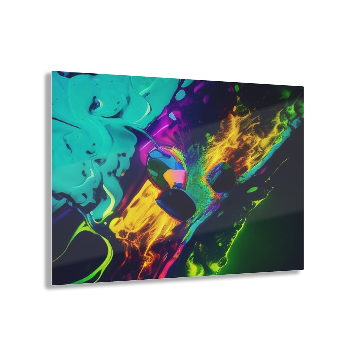 Acrylic Prints Florescent Glow 4