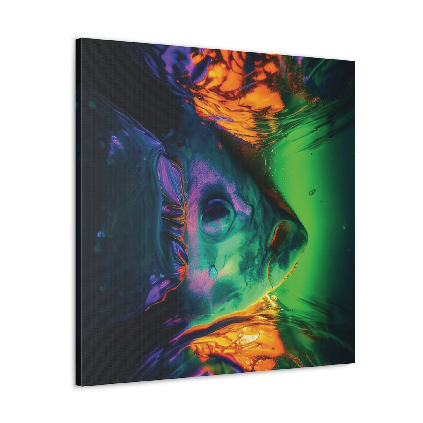 Canvas Gallery Wraps Florescent Glow 1