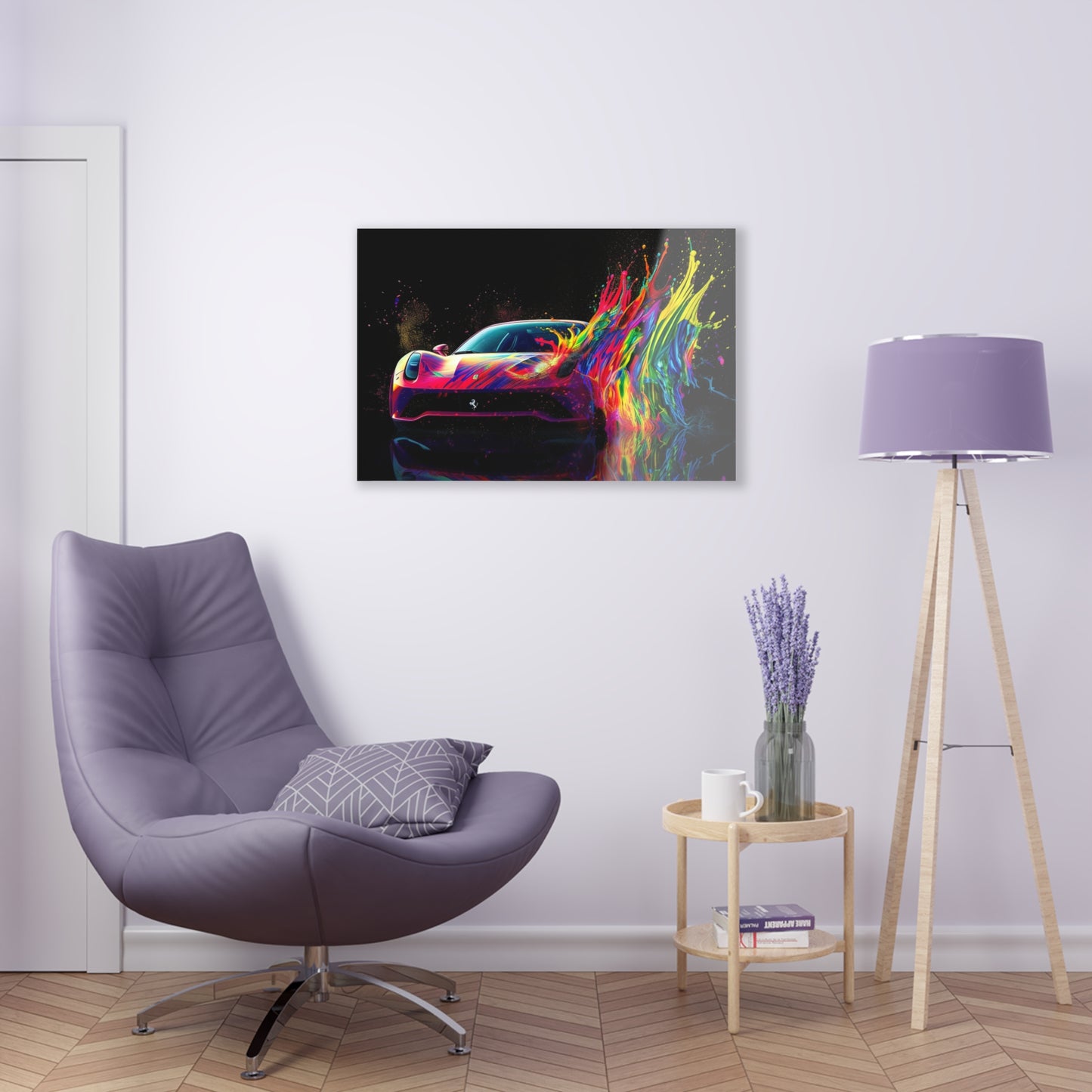 Acrylic Prints Ferrari Fusion Water 3