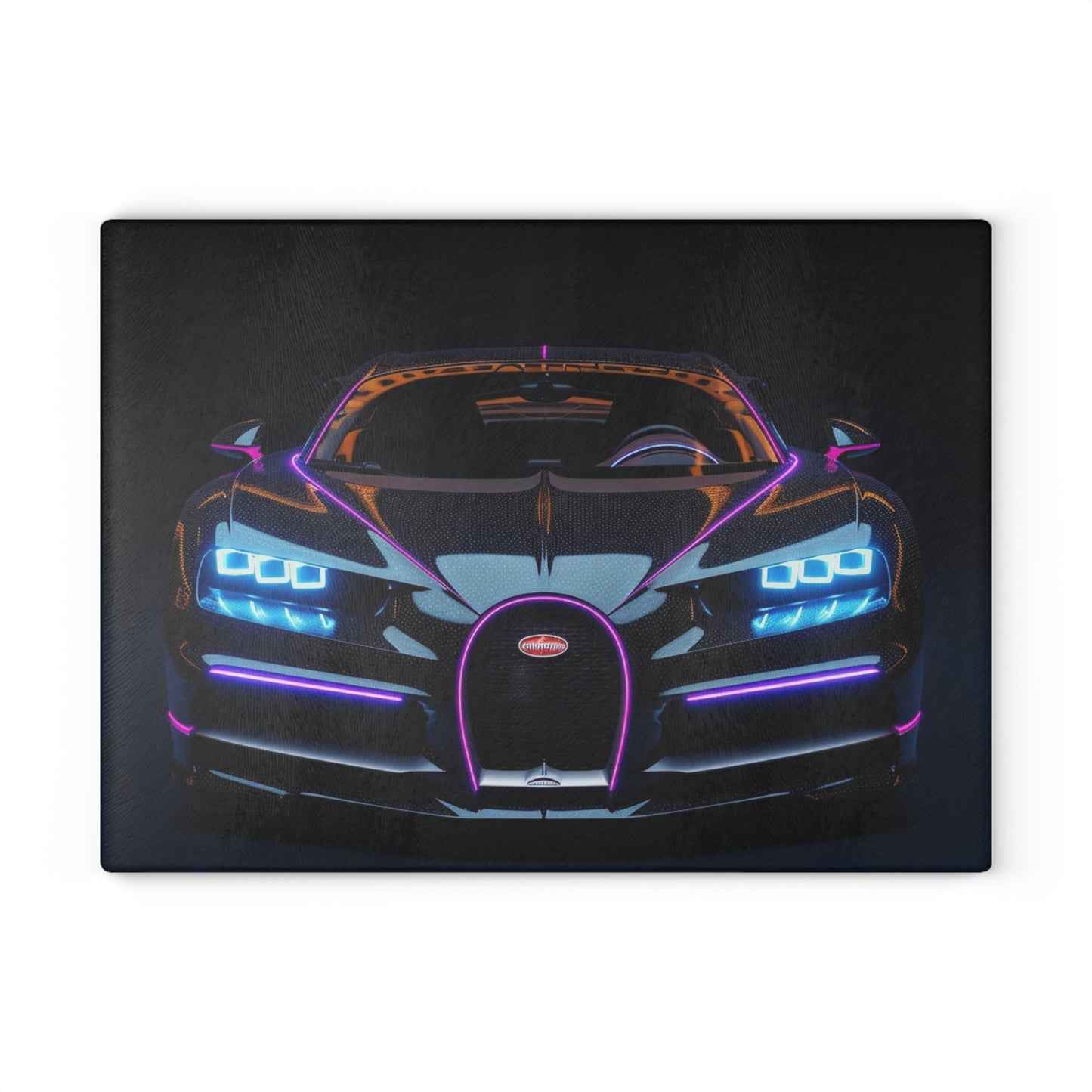 Glass Cutting Board Hyper Bugatti Chiron 2