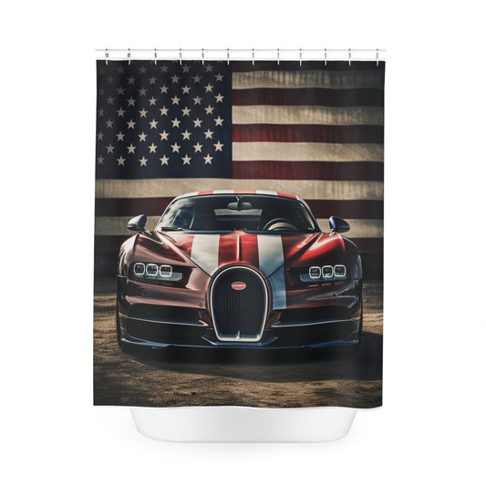 Polyester Shower Curtain Bugatti Flag 1