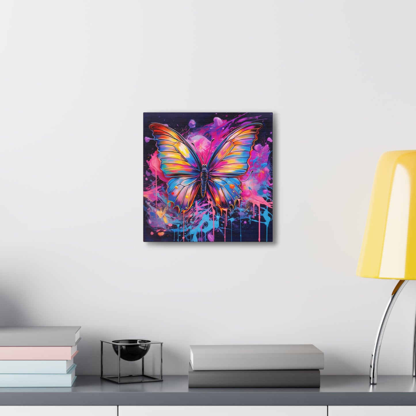 Canvas Gallery Wraps Pink Butterfly Flair 3